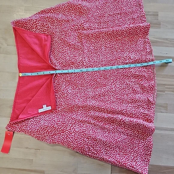 Downeast Size L Pink Preloved Skirt - Picture 4 of 4